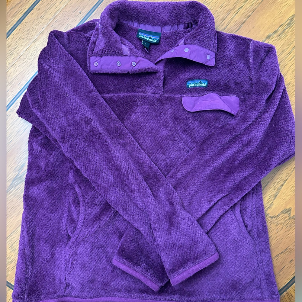 Patagonia Deep Purple Fleece Jacket